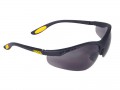 DeWALT Reinforcer Safety Glasses - Smoke £11.89 The Dewalt Reinforcer™ Safety Glasses Feature Toughcoat™ Hard-coated Lenses For Tough Protection Against Scratches. The Distortion-free Lenses Reduce Eye Fatigue And Are Made From Polycarb