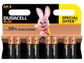 Duracell AA Cell Plus Power LR6/HP7 Batteries (Pack 8) £4.49 Duracell Plus Power Batteries Provide Reliable Performance And Long-lasting Power In A Broad Range Of Everyday Devices. They Are Ideal For Powering Remote Controls, Cd Players, Motorised Toys, Torches
