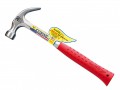 Estwing E3/20C Curved Claw Hammer - Red Vinyl Grip 560g (20oz) £38.99 Estwing E3 Series Curved Claw Hammer Has A Red Vinyl Grip Made From Liquid Vinyl That Is Bonded Onto The Shaft During Production. This Offers The Utmost In Both Comfort And Durability, Whilst Reducing