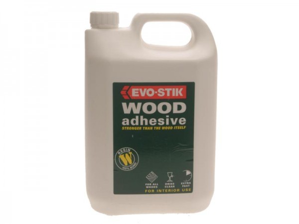 Evostik Wood Adhesive Resin W 5 Litre     715912