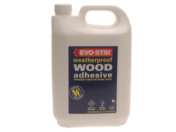 Evostik Wood Adhesive Weatherproof 5L     718418