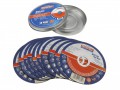 Faithfull Multi-Cut Cutting Discs 115 x 1.0 x 22mm (Pack of 10) £6.99 The Faithfull Multi-cut Cutting Discs Will Cut A Wide Range Of Materials Used In The Construction And Fabrication Industries. At Only 1mm Thick They Are Able To Provide A Fast Cutting Action With Less