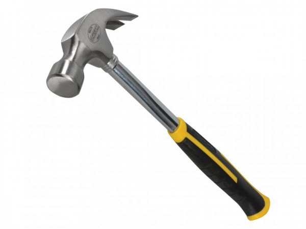 Faithfull FAICAS20 20OZ Steel Shaft Curved Claw Hammer