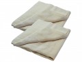 Faithfull Cotton Twill Dust Sheet Twinpack 3.5 x 2.6m £16.99 The Faithfull Dust Sheets Are Professional Quality Dust Sheets For Domestic Use Made From 100% Cotton Twill For Long Life. Absorbs Paint Splashes And Is Machine Washable At Low Temperatures.
Size: