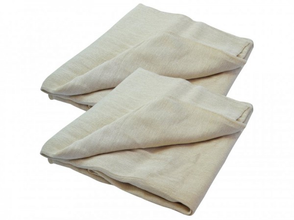 Faithfull Cotton Twill Dust Sheet Twinpack 3.5 x 2.6m