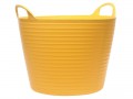 Faithfull Heavy-Duty Polyethylene Flex Tub 42 Litres Yellow £11.99 Faithfull Flex Tubs Are Ideal For Use Around The Garden, Home, On The Building Site, Farm Or Stables. Made From Heavy-duty Polyethylene, These Tubs Feature Super-strong Comfortable Handles And Are Ide