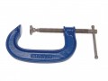Faithfull G Clamp 8in £24.99 The Faithfull G-clamp Is Built To Resist Distortion, The Ribbed Frame Is Manufactured From Malleable Sg Iron Making These Clamps Virtually Unbreakable.the Spindle Has Acme Cut Threads To Provide A Smo