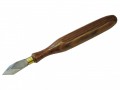 Faithfull Marking Knife 175mm £8.99 The Faithfull 175mm (7in) Marking Knife. A Heavy-duty Scoring Knife Featuring A Hardwood Handle And Brass Ferrule. The Diamond Shaped Blade Is Bevelled On One Side Only, Allowing The Flat Side Close C