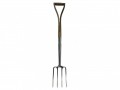 Faithfull Prestige Stainless Steel Digging Fork Ash Handle £38.99 The Faithfull Prestige Digging Fork Is Ideal For Use Where A Large Patch Of Open Ground Requires Digging Or Turning Over. With A Treaded Top To Spread The Load, Reducing Fatigue And Help Avoid Footwea