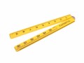 Faithfull Folding Rule Yellow ABS Plastic 1 Metre / 39in £5.99 The Faithfull Fairulefoldw Folding Rule Is A Traditional Style Folding Rule As Used By Cabinet Makers, Bricklayers, Carpenters, Decorators, Woodworkers And Home Handymen.  Manufactured From A Virtuall