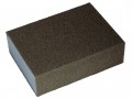Faithfull Sanding Block - Medium/Fine 90 x 65 x 25mm £1.79 Aluminium Oxide Coated Foam Blocks Are Flexible And Can Be Used Wet Or Dry. They Adjust To The Shape That Is Being Sanded And Are Ideal For Mouldings, Dado Rails Etc. They Can Be Used On Either Wood O