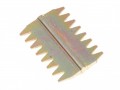 Faithfull Scutch Combs (Pack 5) 1.1/2in £5.39 Faithfull Scutch Combs Are Designed To Fit Into A Scutch Comb Holder When Preparing Stone And Masonry Etc. The Size Of The Scutch Comb Must Be The Same Width As The Comb Holder Being Used.  Can Also B