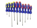 FAITHFULL SOFT GRIP SCREWDRIVER SET 10PC was £19.99 £15.99 Faithfull Soft Grip Screwdriver Set 10pc With Wall Rack
Contents:
Pozi: 75mm X 1pt (fai Sdpz1) , 100mm X 2pt (fai Sdpz2), 150mm X