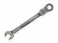 Faithfull Ratchet Combination Spanner Flex Head CV 14mm £13.49 These Faithfull Chrome Vanadium Spanners Have Flexible Ratchet Heads, Which Can Turn Through 180°, Allowing Them To Be Used In More Awkward To Reach Places At Any Angle. Each Spanner Has A 72 Fine