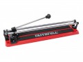 Faithfull Tile Cutter 300mm £13.75 This Faithfull Dual Rail, Push-action Tile Cutter Has A Tungsten Carbide Cutting Wheel, Which Is Ideal For Most Types Of Tiles.  It Will Cut Tiles Up To 300mm Square, 210mm Diagonal, And Up To 10mm Th