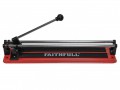 Faithfull Trade Tile Cutter 400mm £21.19 Faithfull Trade Tile Cutter With A Tungsten Carbide Cutting Wheel, Ideal For Most Types Of Tiles. It Has A Solid Chromed Dual Rail With A Ball Bearing Sliding Handle For A Consistent And Smooth Cuttin