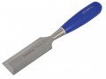 Faithfull Blue B/e Chisel 1.1/2in £9.29 The Faithfull Bevel Edged Chisel Range Are Quality Tools For Professional Work As Well As Diy Users. The Blue Pvc Handles On These Chisels Are Impact Resistant And Designed For Use With A Mallet Or An