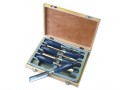 Faithfull Blue Bevel Edge Chisel Set (6) Wooden Case £35.99 Faithfull Blue Bevel Edge Chisel Set (6) Wooden Case
The Faithfull Bevel Edged Chisel Range Are Quality Tools For Professional Work As Well As Diy Users. The Blue Pvc Handles On These Chisels Are I