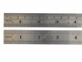 Fisher F124MEe Steel Rule 600mm / 24in £4.55 High Quality Stainless Steel Rule, Permanently Etched And Polished To Give Long Lasting Clarity And Accuracy Of Measurement. Double Sided: English/metric And Conversion Tablessubdivided In 1/2mm, Mm,