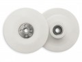 Flexipads 90-U Nylon Backing Pad 3/8 x 24UNF £6.48 Flexipads 90-u Nylon Backing Pad 3/8 X 24unf
For Fitting To Angle Grinders Or Mini Grinders.
Made From Tough Nylon With A Threaded Metal Insert And Supplied With Locknuts.
Type. 90-u
To Suit