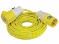 Faithfull Trailing Lead 14m 110volt Complete With Plug & Socket £16.99 Faithfull Trailing Lead 14m 110volt Complete With Plug & Socket
Plug And Socket Trailing Lead
Length. 14 Metres.
Voltage 110v