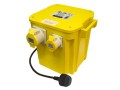 Faithfull Power Plus Transformer 5kva £206.99 The Faithfull Tran5 Is Designed For Use On The Worksite, Or Anywhere Where A 110v Supply Is Required, To Provide Power To Industrial Powertools.  This 110v Transformer Has 3 Outlets 2 X 16 Amp And 1 X