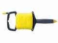 Fisco 100m/1.5mm Chalk Line Roll £13.19 Fisco Professional And High Quality Chalk Line With Hard Wearing Grey Polystyrene Frame And A Tough Braided Line Which Can Be Locked At Any Length. The Long, Grey Handle Ensures A Secure Grip And The