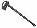 Fiskars Solid A26 Splitting Axe 2.5kg (5.5 lb) £48.99 The Fiskars Solid™ Splitting Axe Has The Safest, Undetachable Axe Head And Shaft Connection. Superior Blade Design For Guaranteed Sharpness. With An Antifriction Coating For Easy Penetration Int