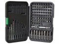 HiKOKI Drill & Bit Set, 102 Piece £19.99 This Hikoki 102 Piece Set Contains An Assortment Of Commonly Used Drilling And Driving Bits For Common Household Projects. Contents:
20 X Hss Black Oxide Drill Bits: 1mm(5), 1.5mm(5), 2mm(4), 3mm,