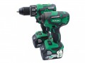 HiKOKI KC18DBFL2JDZ Twin Pack 18V 2 x Multi Volt Li-ion £269.95 The Hikoki Kc18dbfl2jdz Twin Pack Contains The Following:
1 X 18v Dv18dbfl2 Combi Drill With A Brushless Motor And Compact Design, Only 189mm Body Length, Making It Ideal For Confined Spaces. Fitte