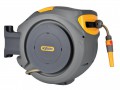 Hozelock 2403 Auto Reel 30m £124.95 The Hozelock Auto Reel Has A 180° Rotation Which Allows The Auto Reel To Neatly Park Against The Wall Or Follow You Around The Garden. The Retraction Speed Controller Ensures A Safe And Controlled