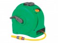 Hozelock 2414 25m Compact Hose Reel + 25 Metre Starter Hose was £49.99 £34.99 This Hozelock 25m Compact Reel Has An Enclosed Casing To Protect Against Wear And Tear, An Easy Rewind Action And Includes A Viewing Window That Allows For Full Control And Stress Free Rewinding. A Fo