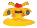 Hozelock Round Sprinkler Plus 254m² £25.95 This Hozelock Four Arm Rotating Sprinkler Operates Either As A Jet Spray For Watering Turf And Established Plants, Or A Mist Spray For Watering Delicate Plants Or Seedlings. Turning The Easy-grip Knob