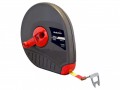 Hultafors FT30ME Futura Fibreglass Tape 30m/100ft (Width 13mm) £27.99 The Hultafors Futura Fibreglass Long Tape Has An Ergonomic Closed Case Design, Featuring An Integral Hand Grip Which Allows Fingers To Be Kept Clear Of The Winding Lever When Rewinding. A Highly Flexi