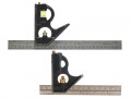 Hultafors 53E & 56E Square Twin Pack £22.99 A 300mm (12in) And 150mm (6in) Combination Square Twin Pack.

Each Square Can Act As A Try Square, Mitre Square, Depth And Marking Gauge, Steel Rule, Straight Edge Or A Spirit Level - Gives Horizont