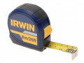 IRWIN Standard Pocket Tape 8m/26ft (Width 25mm)  was £8.99 £7.99 The Irwin Standard Pocket Tape Has A High-grade Acrylic Coated Steel Blade With Both Metric And Imperial Graduations.  the Acrylic Coating Helps To Reduce Reflection When Reading.  The Tradi