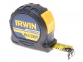 Irwin Professional Pocket Tape 8m / 26ft Double Sided Blade £14.99 Professional Quality Tape Measure, Suitable For All Kinds Of Measuring Jobs, Regular, Overhead And Vertical Measuring.


Features


	
	Standout:- 8 Mtr: 2.3 Mtr
	
	
	Nylon Coated And Double 