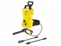 Karcher K2.750 Telescopic Pressure Washer 110 bar 240V £94.99 The Karcher K2.750 Pressure Washer Is Lightweight And Can Tackle Any Outdoor Cleaning Task. It’s Ideal For Everything From Gentle Cleaning Of Delicate Paintwork, To Removing Stubborn Dirt From A