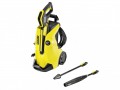Karcher K4 Full Control Pressure Washer 130 bar 240V £229.95 The Karcher K4 Full Control Pressure Washer Is An Upright And Mobile Unit For Low To Medium Usage. It Is Ideal For Cleaning Patios And Decking As Well As Garden Furniture, Bicycles, Cars And Motorbike