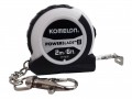 Komelon PowerBlade II Pocket Key Ring Tape 2m/6ft (Width 13mm) £3.99 The Komelon Powerblade™ Ii Pocket Key Ring Tape Is Small Enough To Fit In Your Pocket Or Purse, But Big Enough To Handle Your Measuring Needs. It Has A Durable Abs Plastic Case, A Sturdy Nylon C
