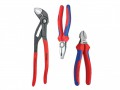 Knipex Best Selling Pliers Set 3 Piece £56.99 Knipex 00 20 09 Plier Set With Polished Heads. Handles With Non-slip Plastic Coating Or With Two-colour Multi-component Grips. Contains; 1 X 03 02 180 Knipex Combination Plier With 2 Component, Soft