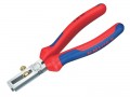 KNIPEX 1102160 WIRE STRIPPING PLIER 160MM £19.99 The Knipex 11 01 160 End Wire Strippers Are Made From A Good Quality Special Tool Steel And Are Oil Hardened For A Longer Usage Life, With Better Durability Than Some Cutters In Its Class. The Wire S