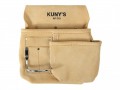 Kunys AP719 Journeyman Half Apron £20.99 The Kunys Journeyman Carpenters Half Apron Made From Split Grain Leather. Large And Small Reversed Nail Pockets For Easy Access. Heavy Steel Hammer Holder. Three Smaller Pockets For Utility Knife, P