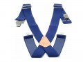 Kunys SP-15N Navy Braces 2in Wide £18.99 The Kunys Fully Adjustable Braces To Fit All Sizes, With 52mm (2in) Wide Elastic Material.  Nylon Stitched For Durability And Heavy-duty Steel Fastening Clips.colour = Navy