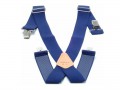 Kunys SP-15N Navy Braces 2in Wide £16.99 The Kunys Fully Adjustable Braces To Fit All Sizes, With 52mm (2in) Wide Elastic Material. Nylon Stitched For Durability And Heavy-duty Steel Fastening Clips.colour = Navy