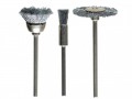 KWB Wire Brush Set, 3 Piece £4.99 Perfect For Model Making, This Mini Wire Brush Set Comprises Of 3 Crimped Hss Steel Wire Brushes For Fine Work Including Derusting, Cleaning And Removing Paint.
This Handy Set Includes An ø1