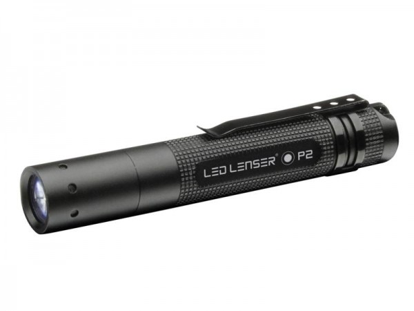 LED Lenser P2 Black Key Ring Torch - 8402TP