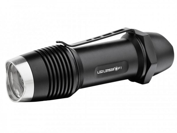 LED Lenser F1 Tactical Torch Black - Gift Box