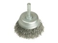 LESSMANN DIY STEEL WIRE CUP BRUSH 50MMX0.30 £3.73 The Lessmann Diy Cup Brush Is Fitted With 6mm Shank. It Has Been Designed For Working On Large Surfaces, Generally For The Removal Of Rust, Paint, Dirt Or Scale, And For Polishing. 430.123.07: Wire:
