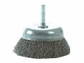 LESSMANN DIY STEEL WIRE CUP BRUSH 75MMX0.30 £4.78 The Lessmann Diy Cup Brush Is Fitted With 6mm Shank. It Has Been Designed For Working On Large Surfaces, Generally For The Removal Of Rust, Paint, Dirt Or Scale, And For Polishing. 430.123.07: Wire: